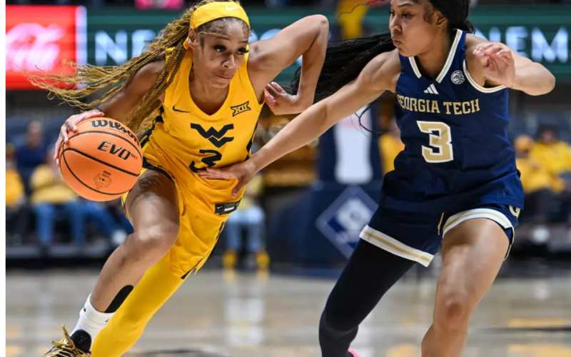 WVU vs Georgia Tech - Image 11: WVU vs Georgia Tech Thursday, Dec. 11, 2025 at the Hope Coliseum. -